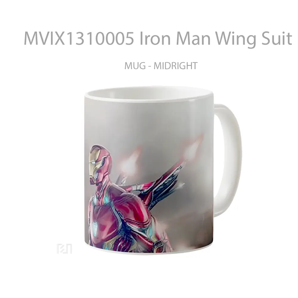 Mug Iron Man Wing Suit Gelas Superhero - All-side / Desain