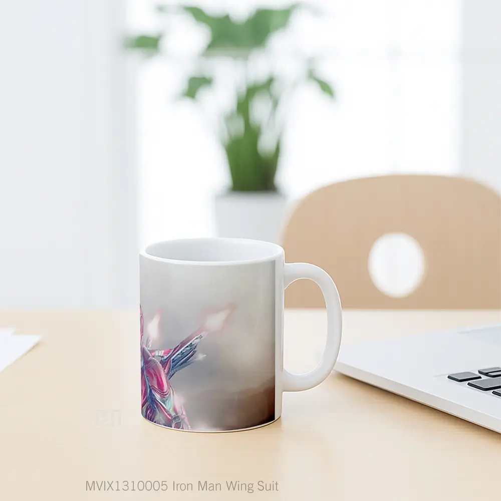 Mug Iron Man Wing Suit Gelas Superhero - All-side / Desain