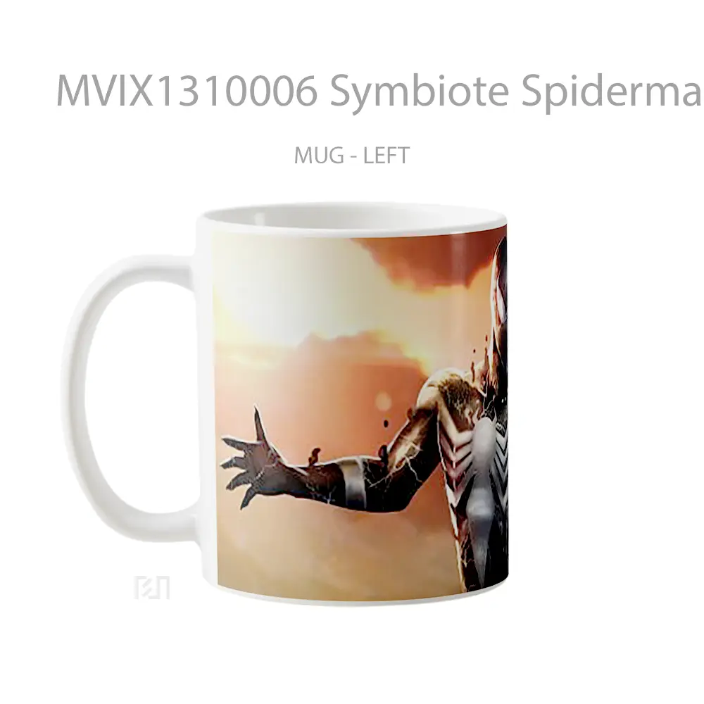 Mug Symbiote Spiderman Mcu Gelas Superhero - All-side / Desain