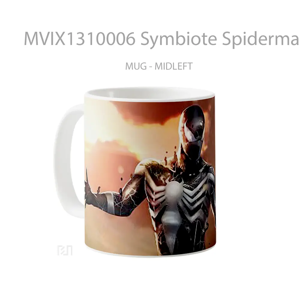 Mug Symbiote Spiderman Mcu Gelas Superhero - All-side / Desain