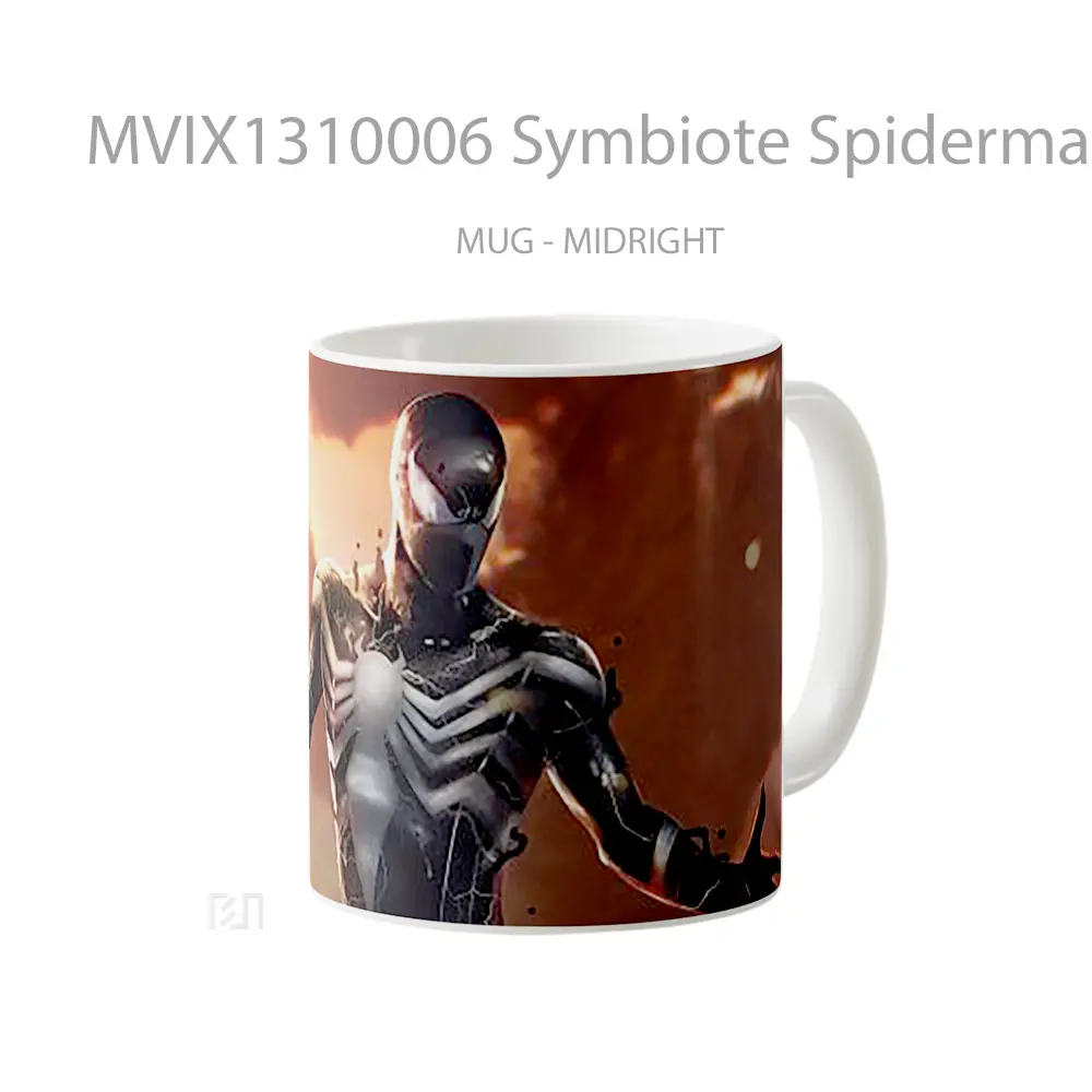 Mug Symbiote Spiderman Mcu Gelas Superhero - All-side / Desain