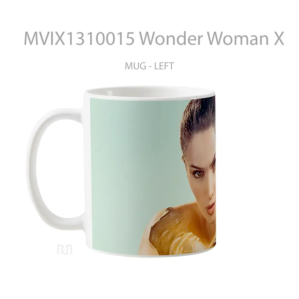Mug Wonder Woman X Gelas Superhero - All-side / Desain