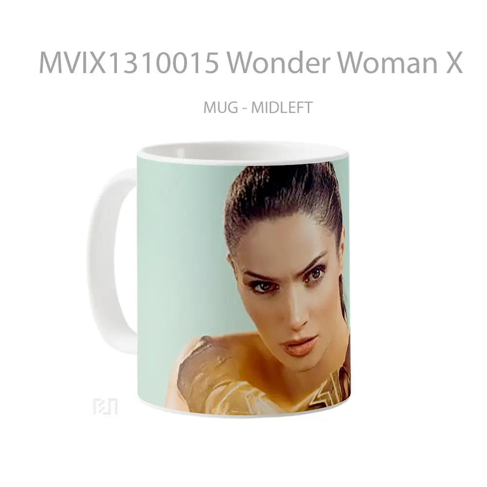 Mug Wonder Woman X Gelas Superhero - All-side / Desain