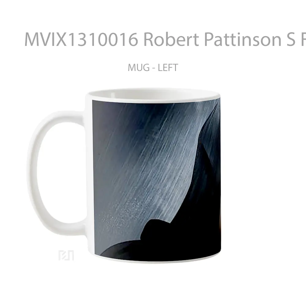 Mug Robert Pattinson S Face As Batman Gelas Superhero - All-side / Desain