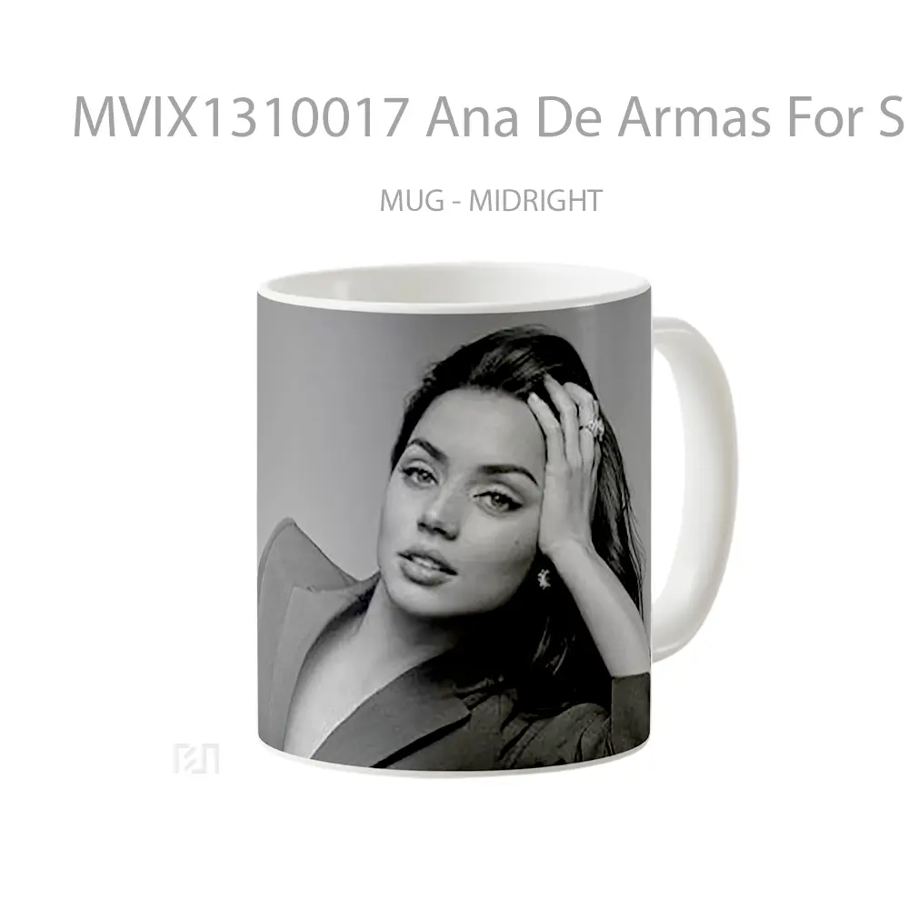Mug Ana De Armas For Sunday Times Gelas Keramik Unik - All-side / Desain