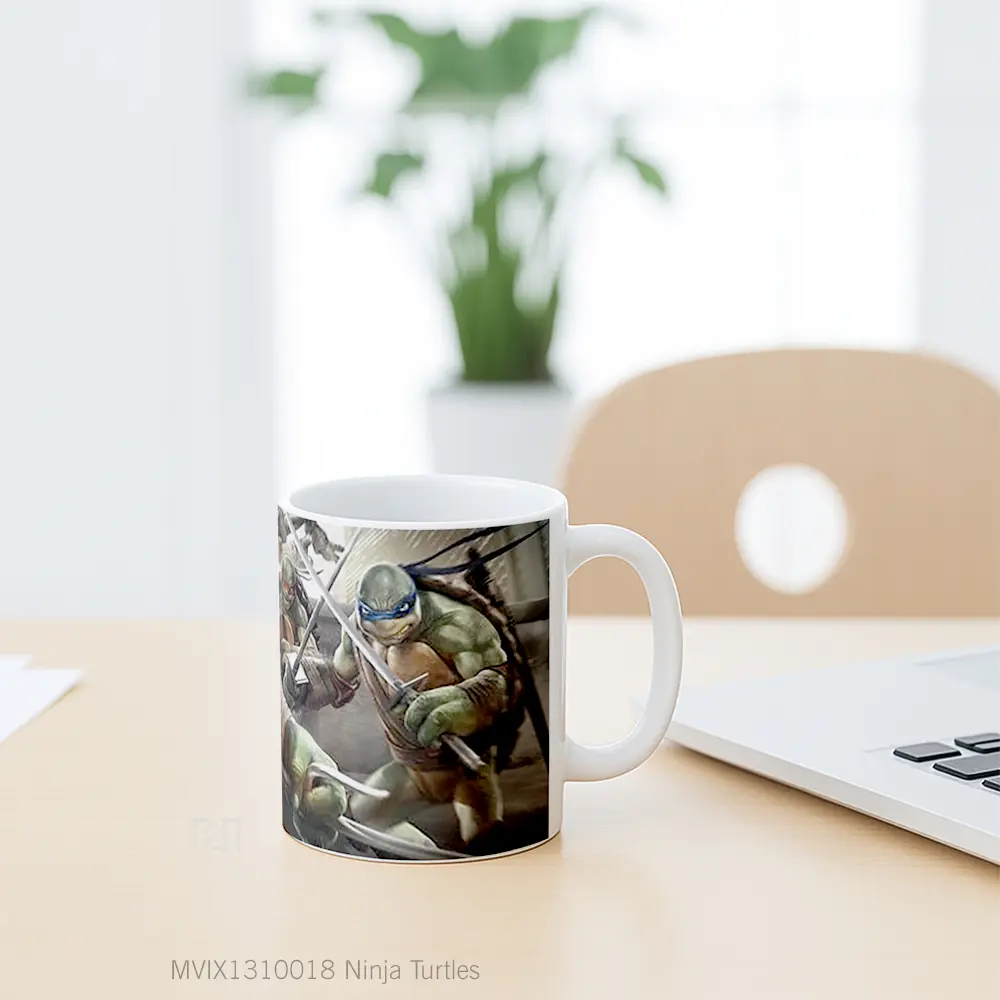 Mug Ninja Turtles Gelas Hewan Lucu - All-side / Desain