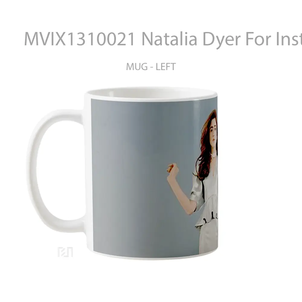 Mug Natalia Dyer For Instyle Gelas Keramik Unik - All-side / Desain