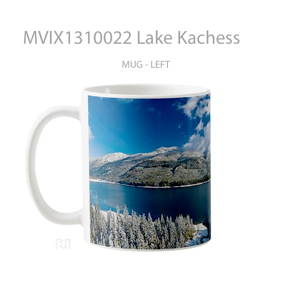 Mug Lake Kachess Gelas Pemandangan Alam - All-side / Desain