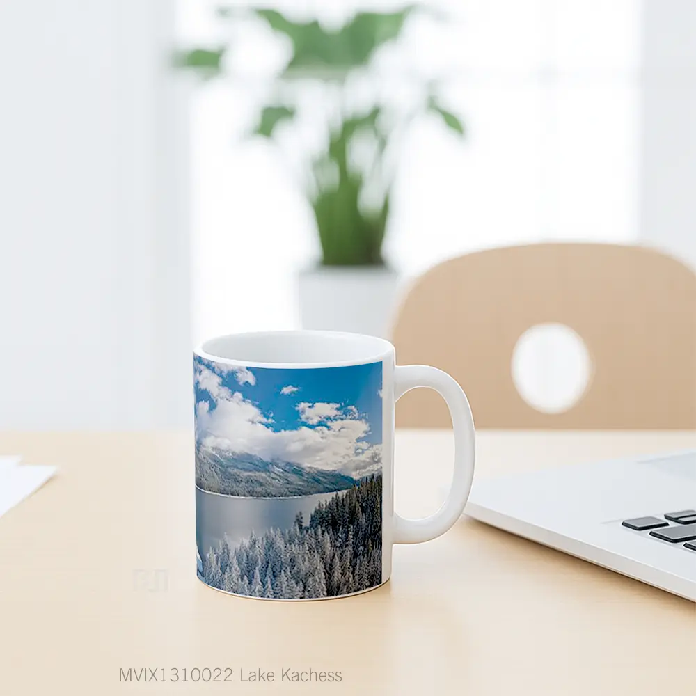 Mug Lake Kachess Gelas Pemandangan Alam - All-side / Desain