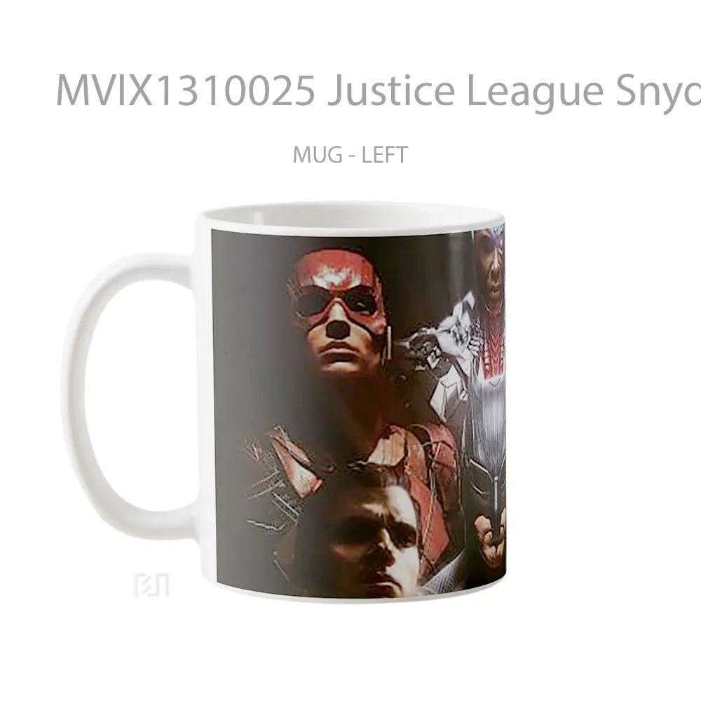 Mug Justice League Snyder Cut Gelas Superhero - All-side / Desain