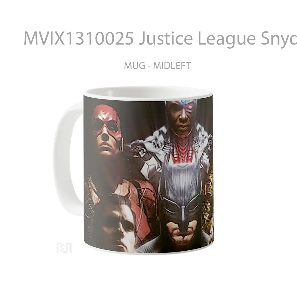 Mug Justice League Snyder Cut Gelas Superhero - All-side / Desain