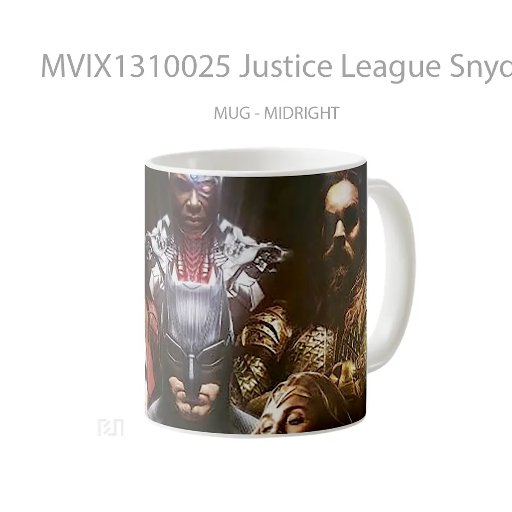 Mug Justice League Snyder Cut Gelas Superhero - All-side / Desain