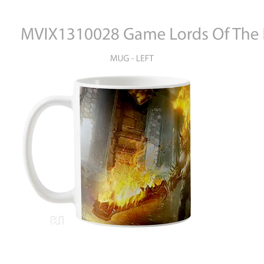 Mug Game Lords Of The Fallen Cangkir Gamer - All-side / Desain