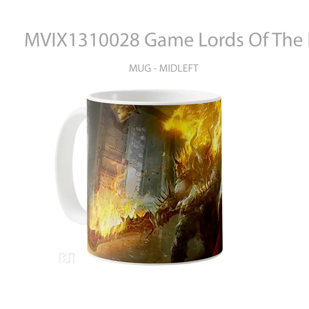 Mug Game Lords Of The Fallen Cangkir Gamer - All-side / Desain