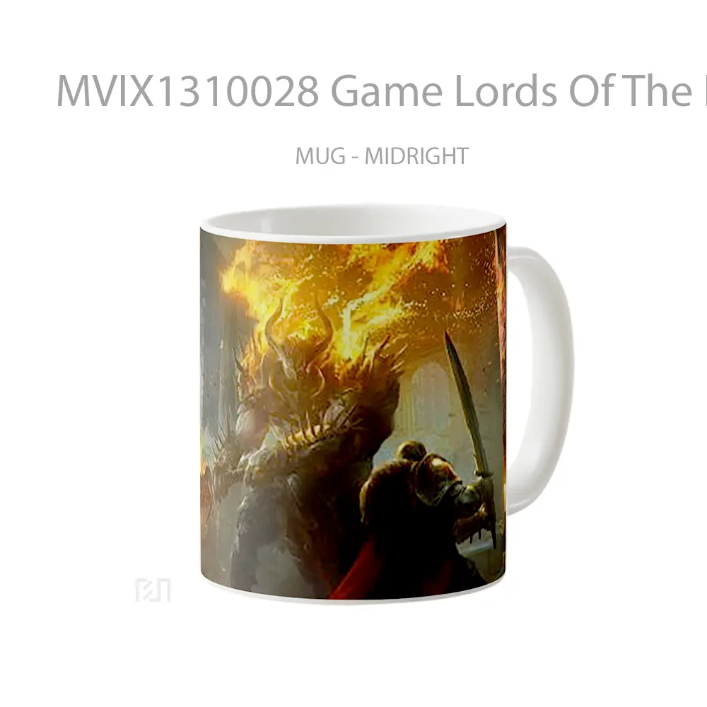 Mug Game Lords Of The Fallen Cangkir Gamer - All-side / Desain