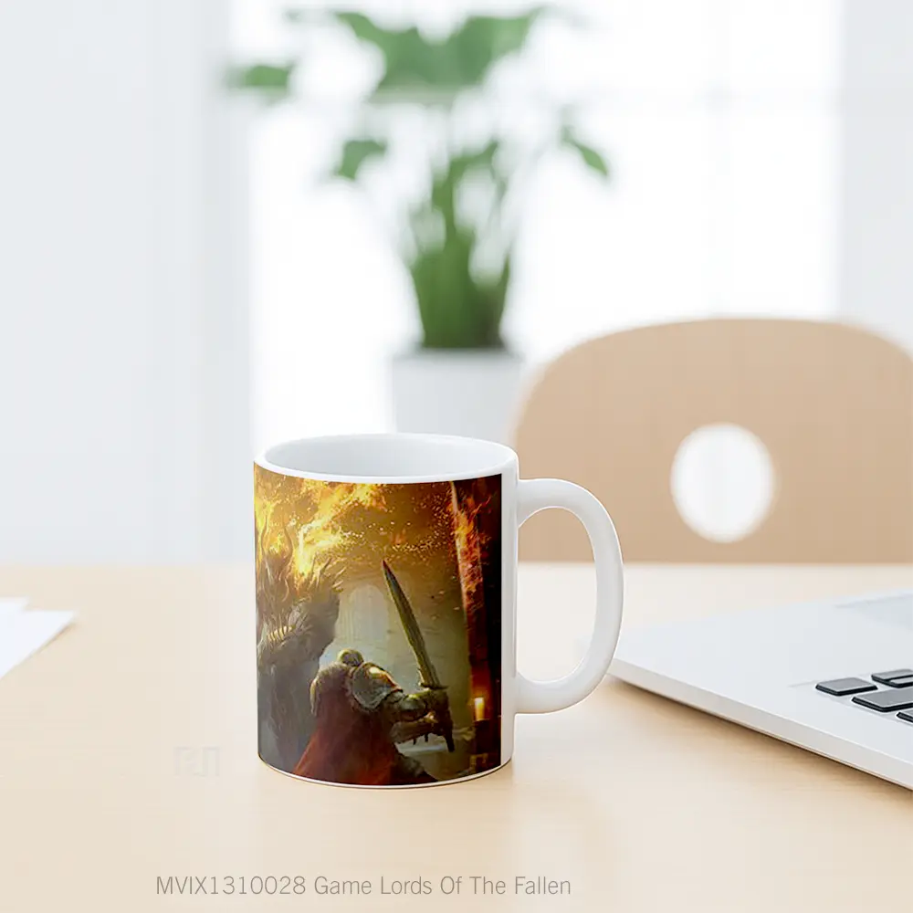 Mug Game Lords Of The Fallen Cangkir Gamer - All-side / Desain