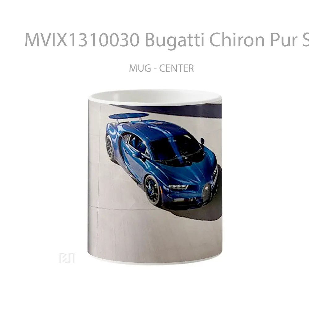 Mug Bugatti Chiron Pur Sport 2021 Cangkir Mobil