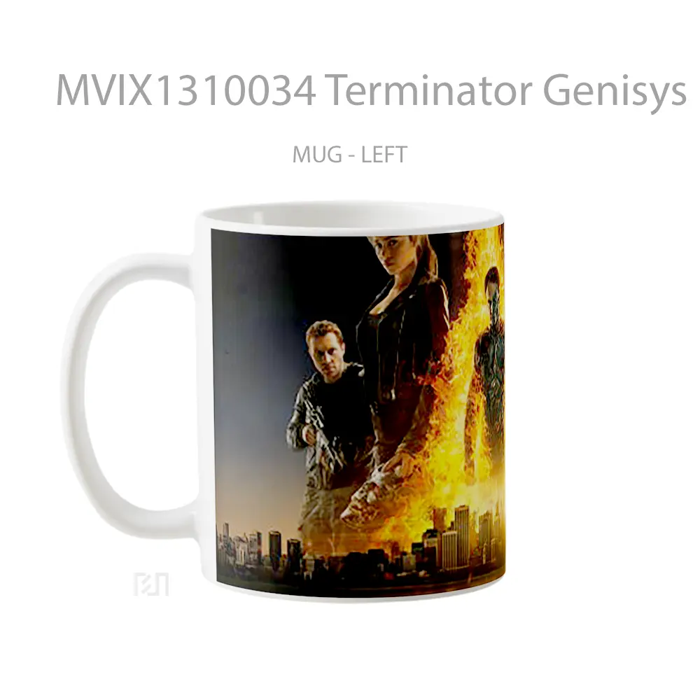 Mug Terminator Genisys 2021 Gelas Film - All-side / Desain