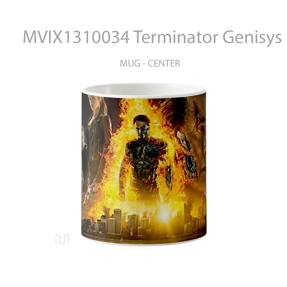 Mug Terminator Genisys 2021 Gelas Film