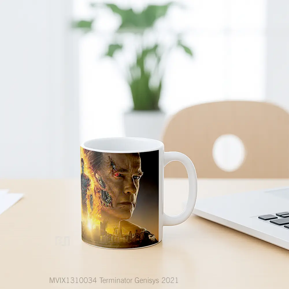 Mug Terminator Genisys 2021 Gelas Film - All-side / Desain