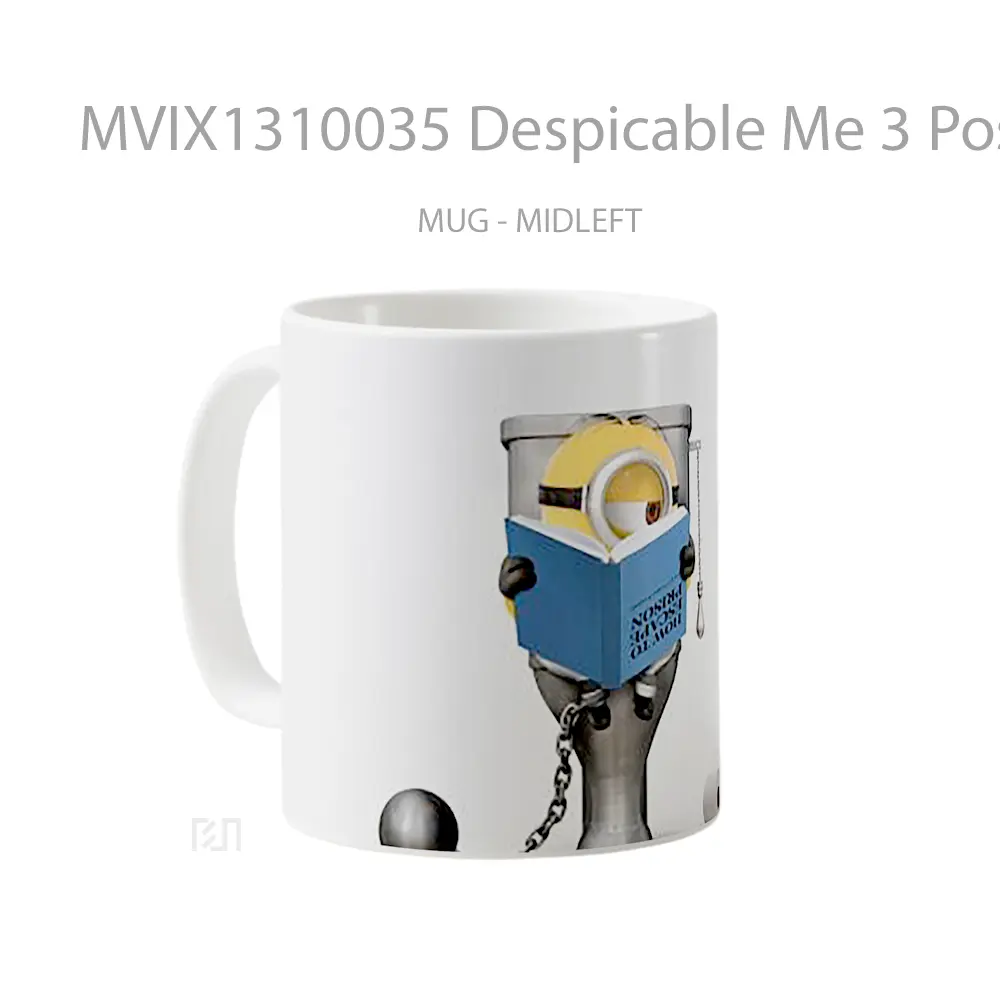 Mug Despicable Me 3 Poster Gelas Keramik Unik - All-side / Desain