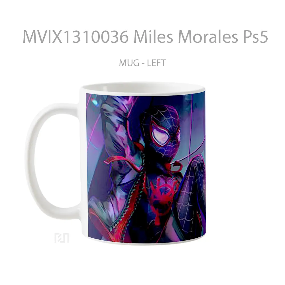 Mug Miles Morales Ps5 Gelas Keramik Unik - All-side / Desain