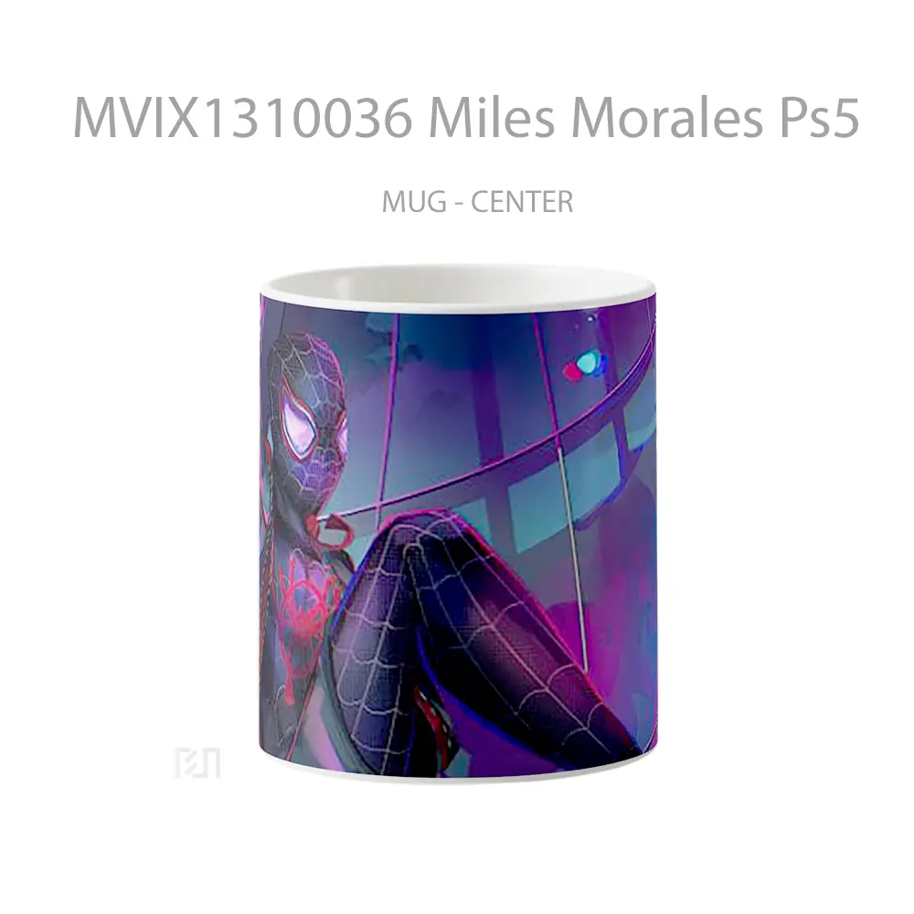 Mug Miles Morales Ps5 Gelas Keramik Unik