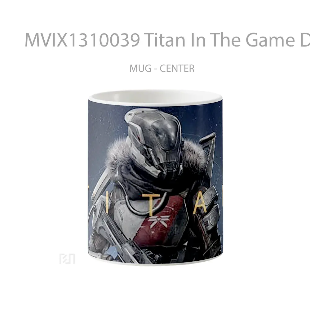 Mug Titan In The Game Destiny Cangkir Gamer
