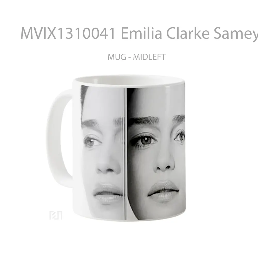Mug Emilia Clarke Sameyou Gelas Keramik Unik - All-side / Desain