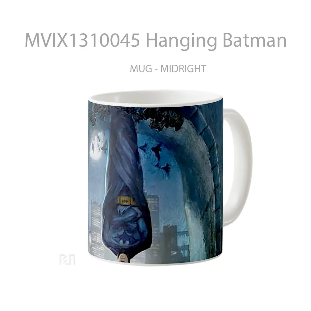 Mug Hanging Batman Gelas Superhero - All-side / Desain