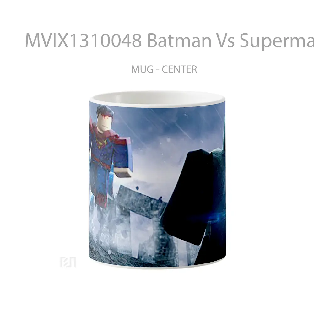 Mug Batman Vs Superman Lego Style Gelas Superhero
