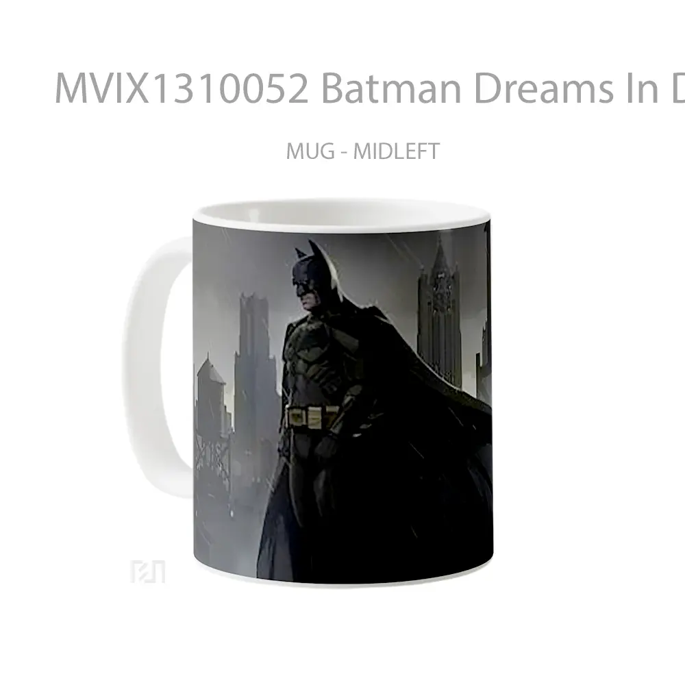 Mug Batman Dreams In Darkness Gelas Superhero - All-side / Desain