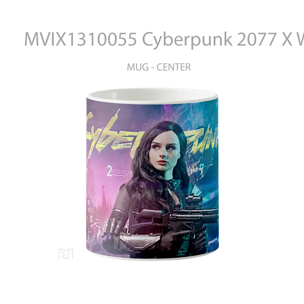 Mug Cyberpunk 2077 X Witcher 3 Cosplay Cangkir Gamer