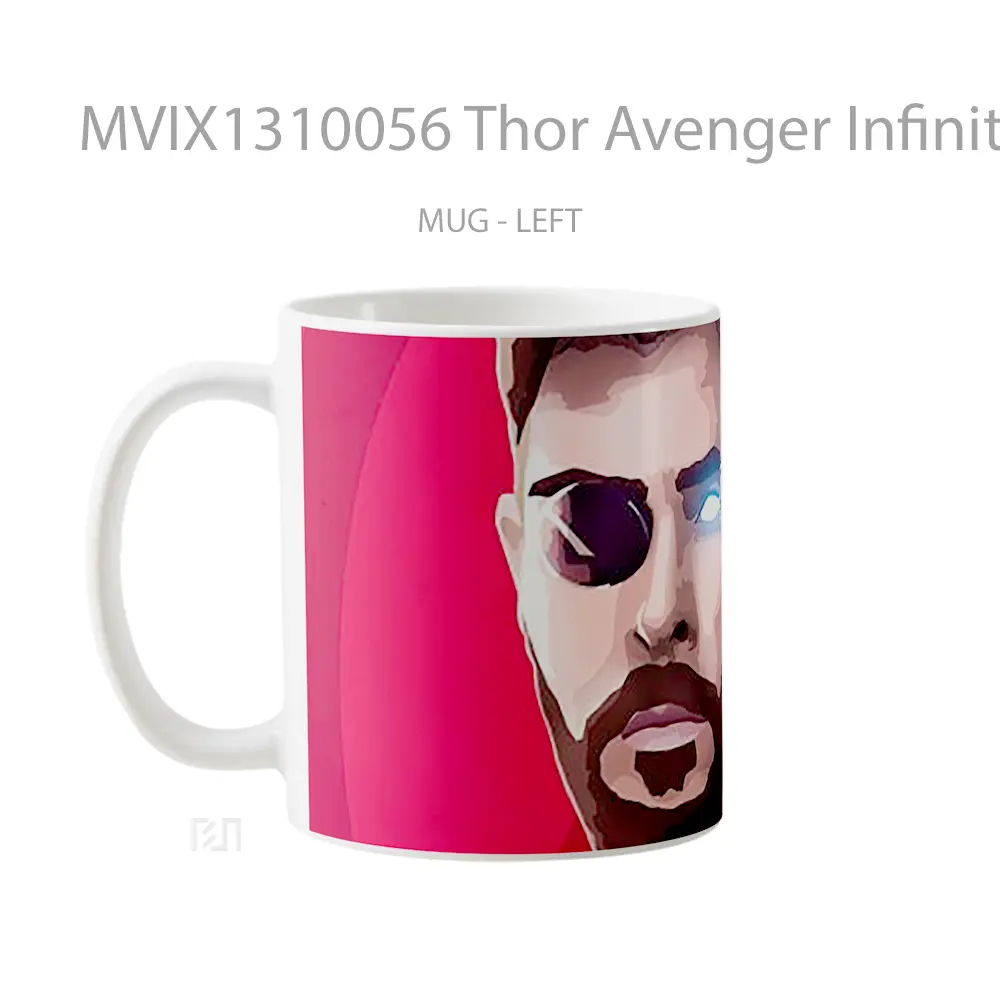 Mug Thor Avenger Infinity War Gelas Superhero - All-side / Desain
