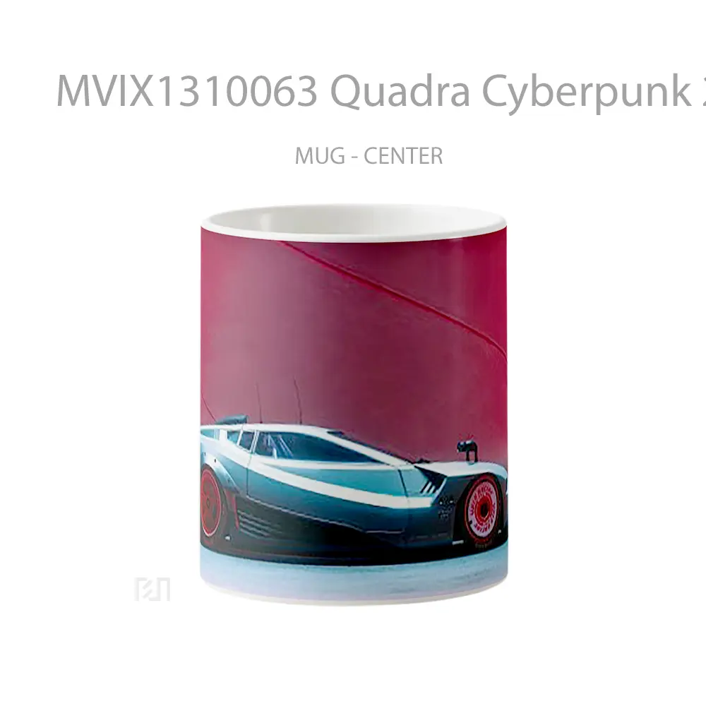 Mug Quadra Cyberpunk 2077 Cangkir Gamer