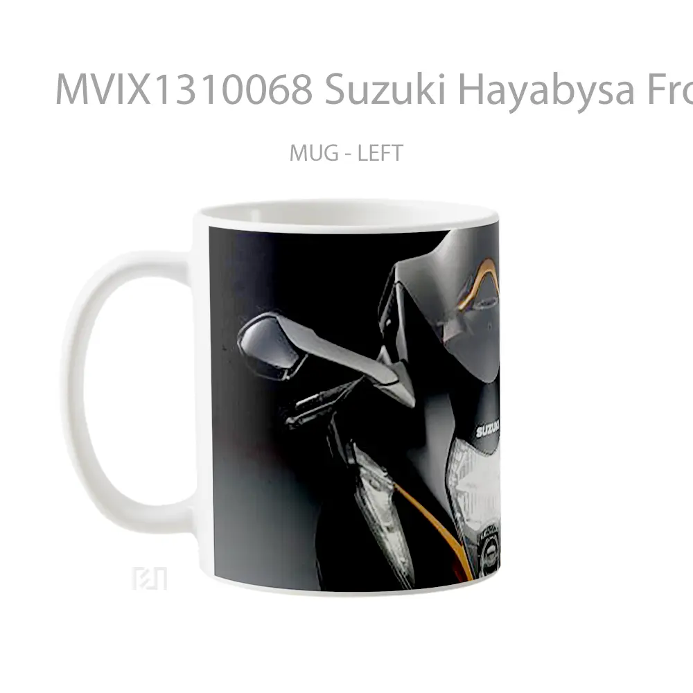 Mug Suzuki Hayabysa Front Cangkir Mobil - Tampak Tengah