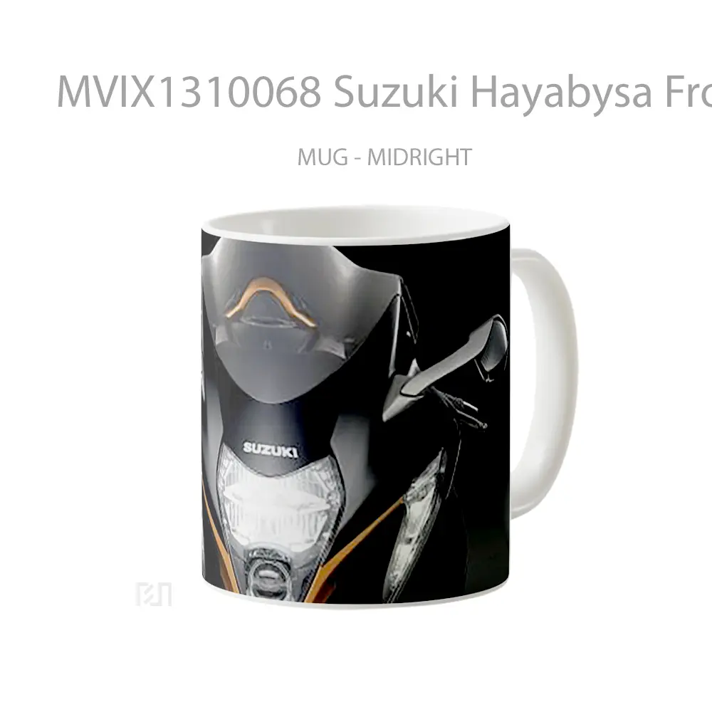 Mug Suzuki Hayabysa Front Cangkir Mobil - Tampak Tengah