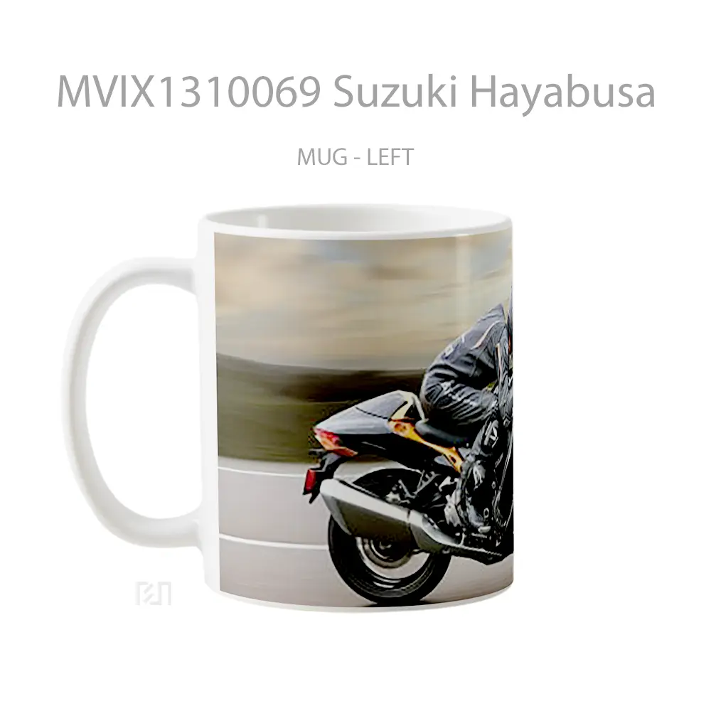 Mug Suzuki Hayabusa Cangkir Mobil - All-side / Desain
