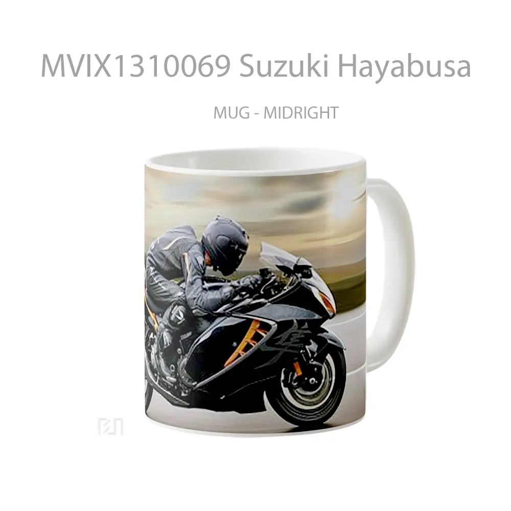 Mug Suzuki Hayabusa Cangkir Mobil - All-side / Desain