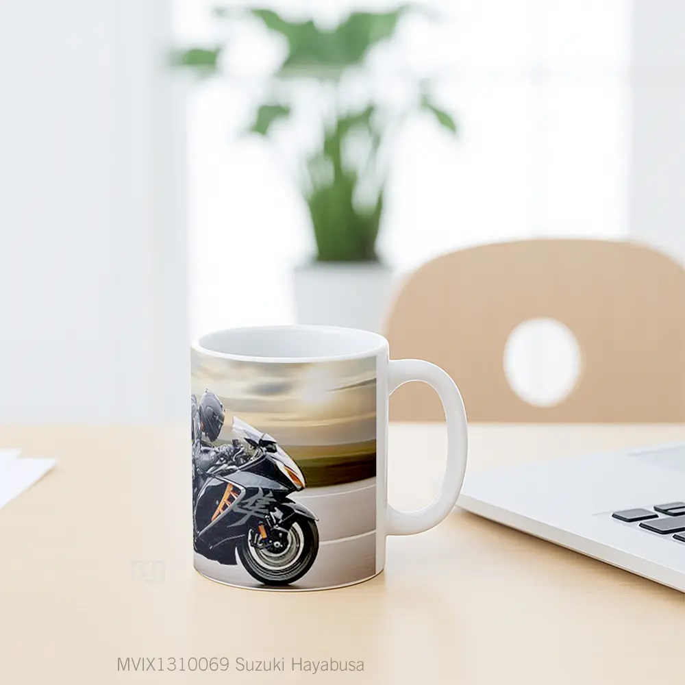 Mug Suzuki Hayabusa Cangkir Mobil - All-side / Desain