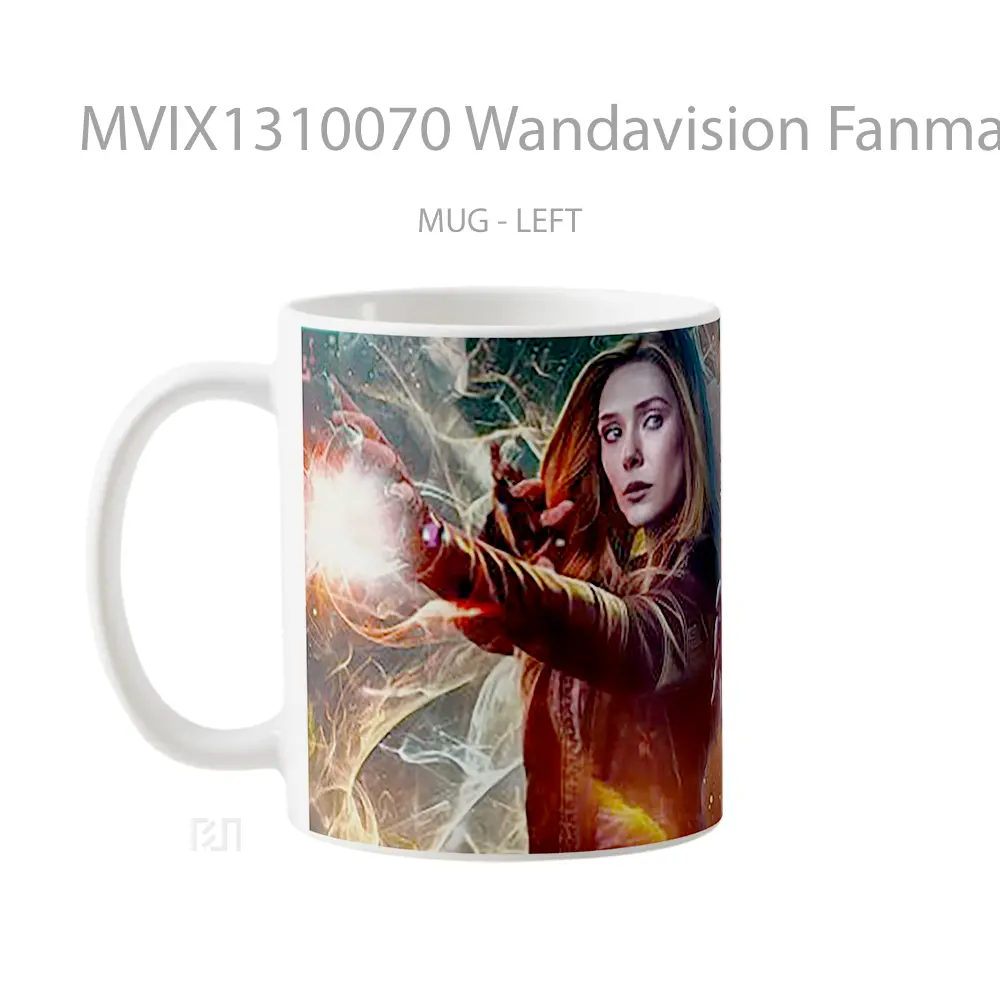 Mug Wandavision Fanmade Poster Gelas Keramik Unik - All-side / Desain