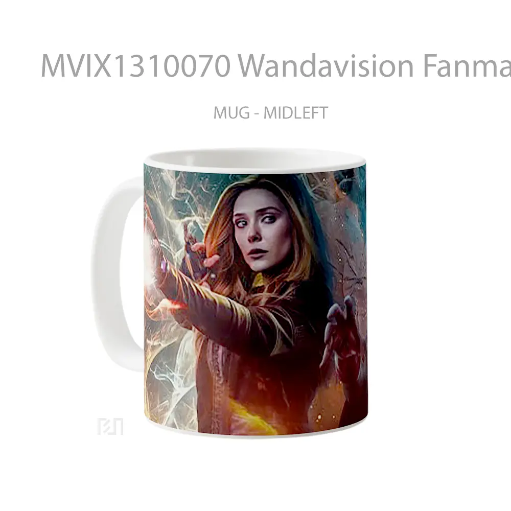 Mug Wandavision Fanmade Poster Gelas Keramik Unik - All-side / Desain