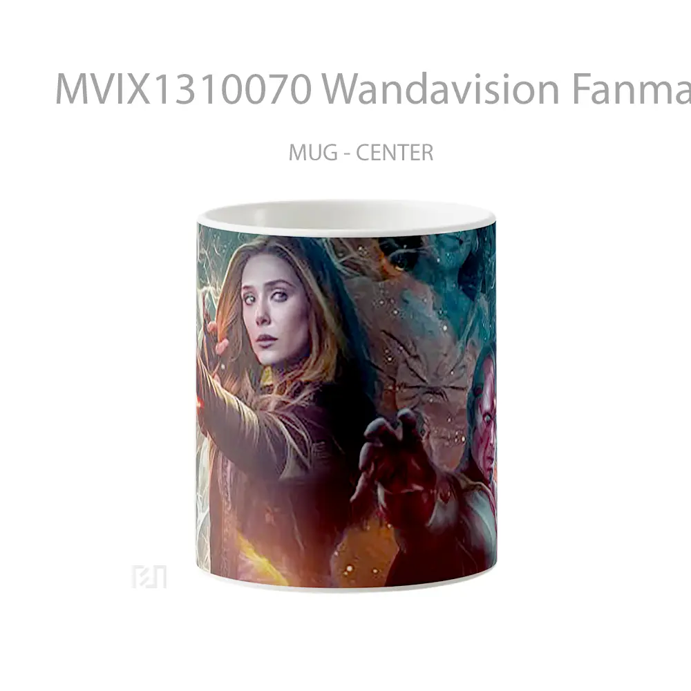 Mug Wandavision Fanmade Poster Gelas Keramik Unik