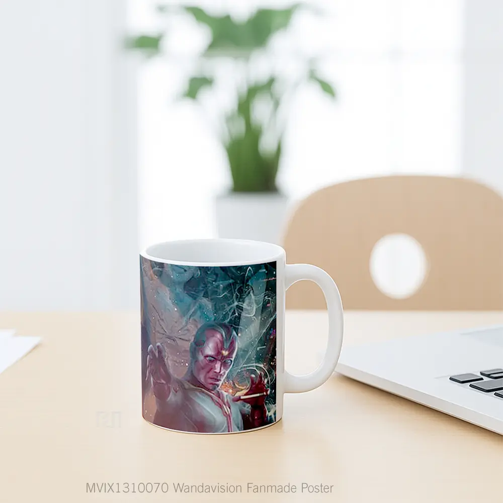 Mug Wandavision Fanmade Poster Gelas Keramik Unik - All-side / Desain