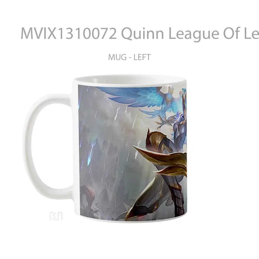 Mug Quinn League Of Legends Cangkir Gamer - All-side / Desain