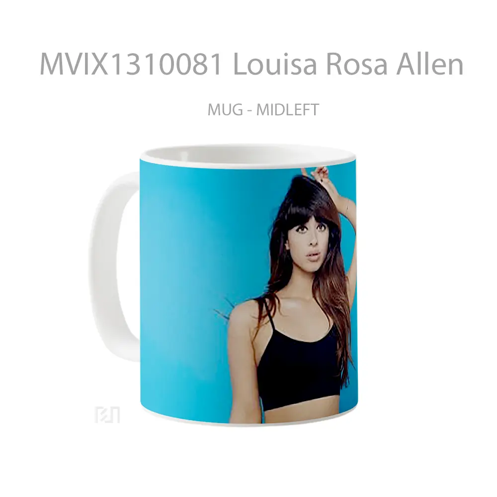 Mug Louisa Rosa Allen Gelas Keramik Unik - All-side / Desain