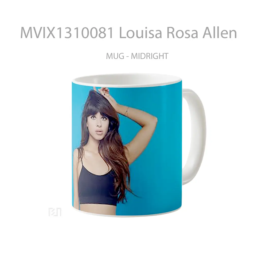 Mug Louisa Rosa Allen Gelas Keramik Unik - All-side / Desain