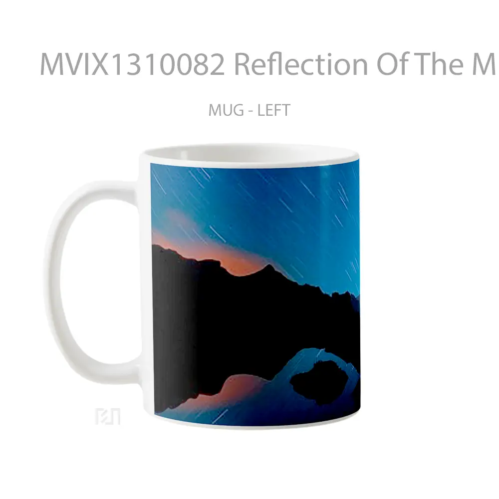 Mug Reflection Of The Milky Way Gelas Astronomi - All-side / Desain