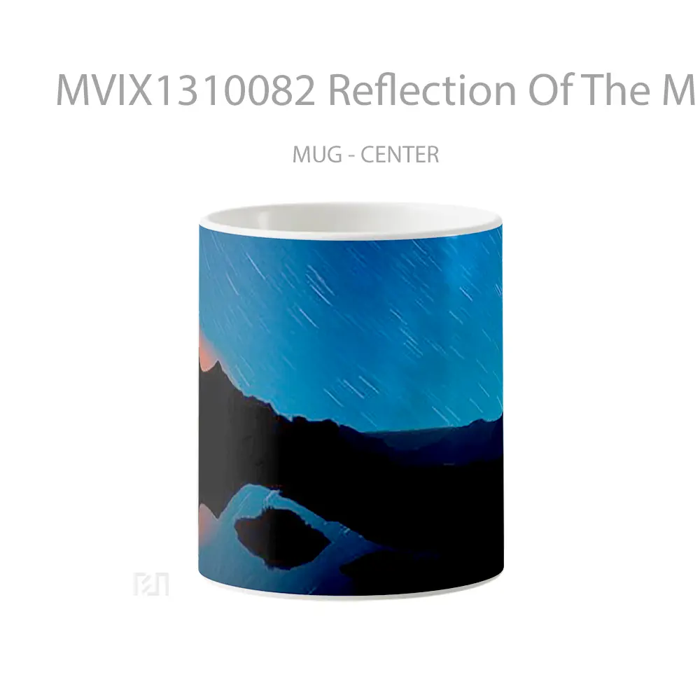 Mug Reflection Of The Milky Way Gelas Astronomi