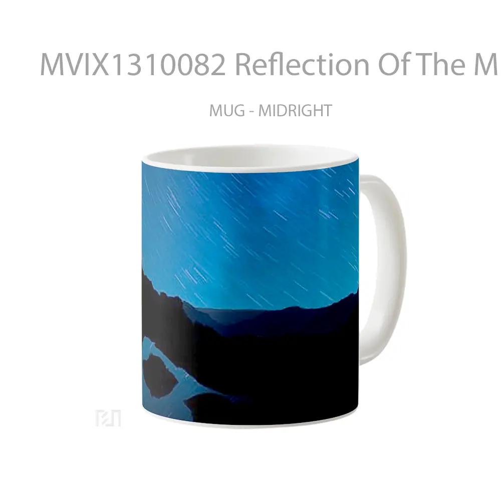 Mug Reflection Of The Milky Way Gelas Astronomi - All-side / Desain